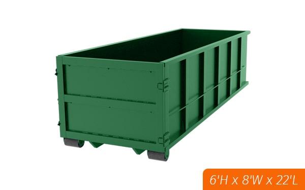 generally, we are able to deliver a 30-yard dumpster within 24-48 hours